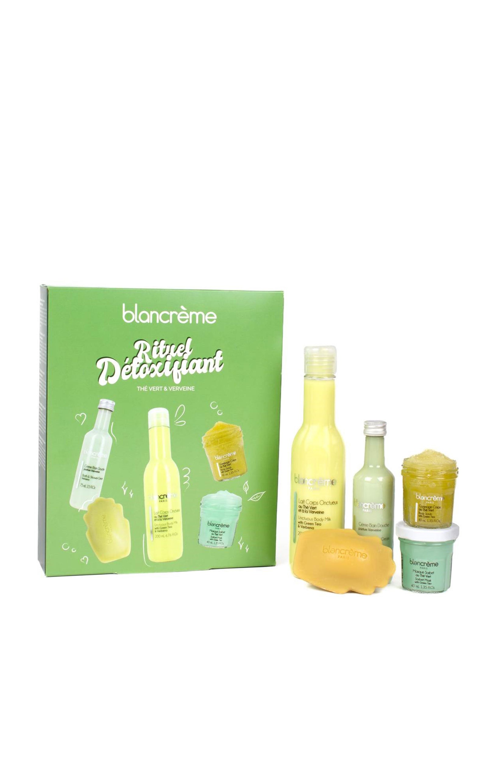 Coffret - Rituel détoxifiant - Thé vert & verveine