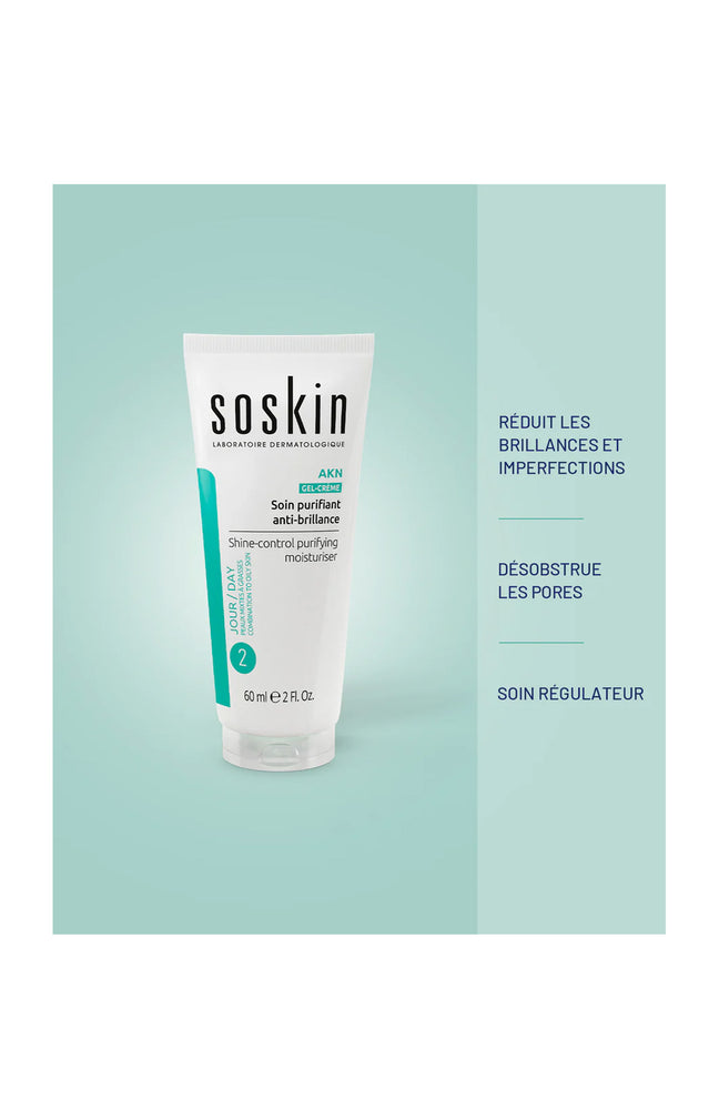 Soin purifiant anti-brillance - 60 ml