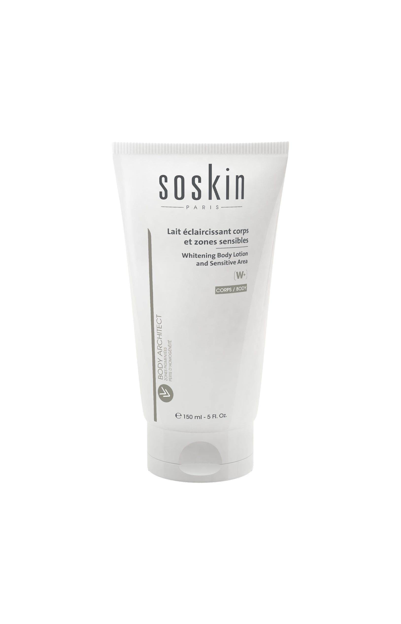 Lait éclaircissant corps et zones sensibles - 150 ml