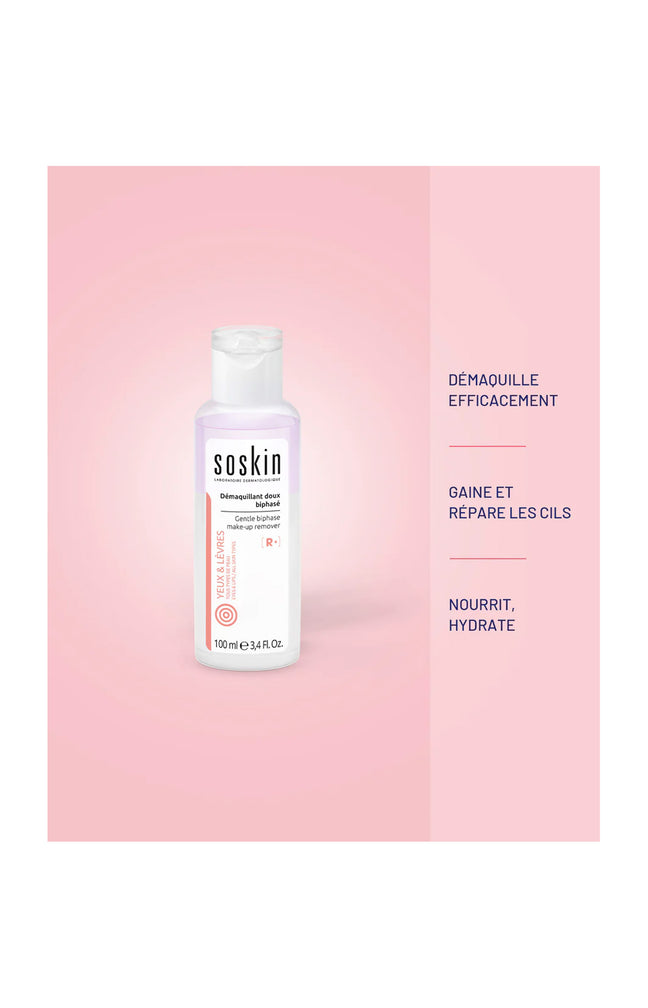 Démaquillant doux biphasé - 100 ml
