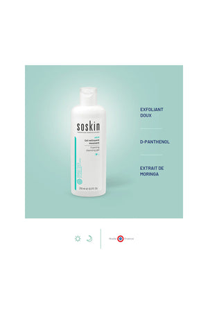 Gel nettoyant moussant - 250 ml