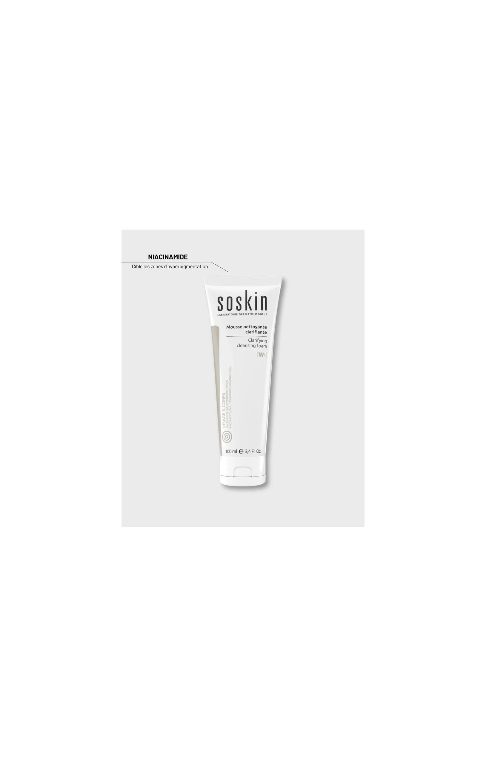 Mousse nettoyante clarifiante - 100 ml