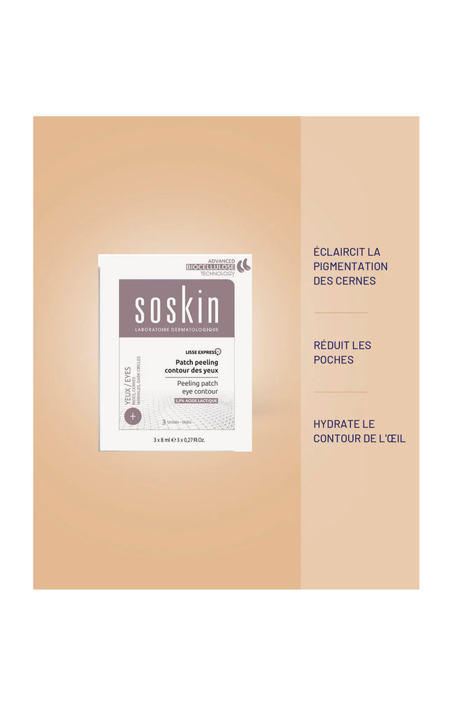 Patch peeling contour des yeux - 3 paires