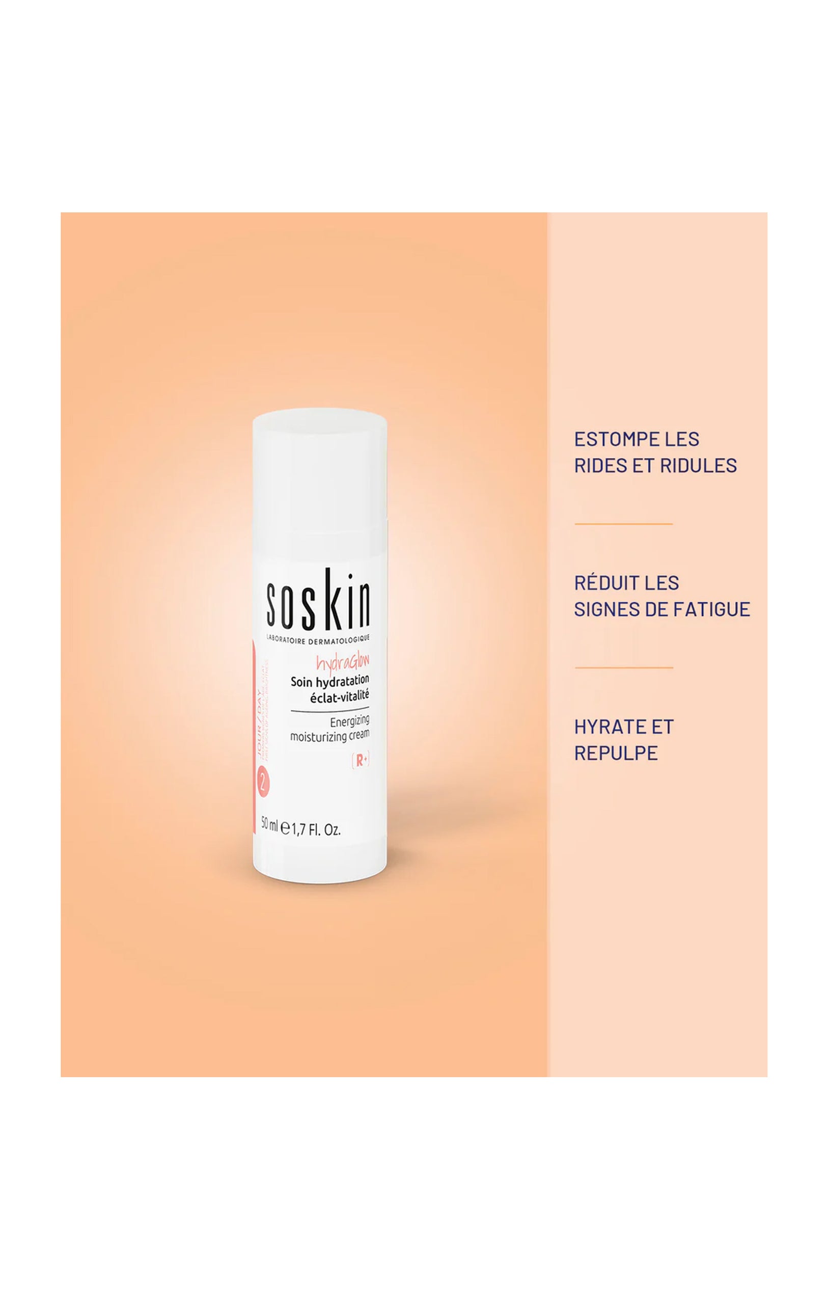 Soin hydratation éclat-vitalité - 50 ml