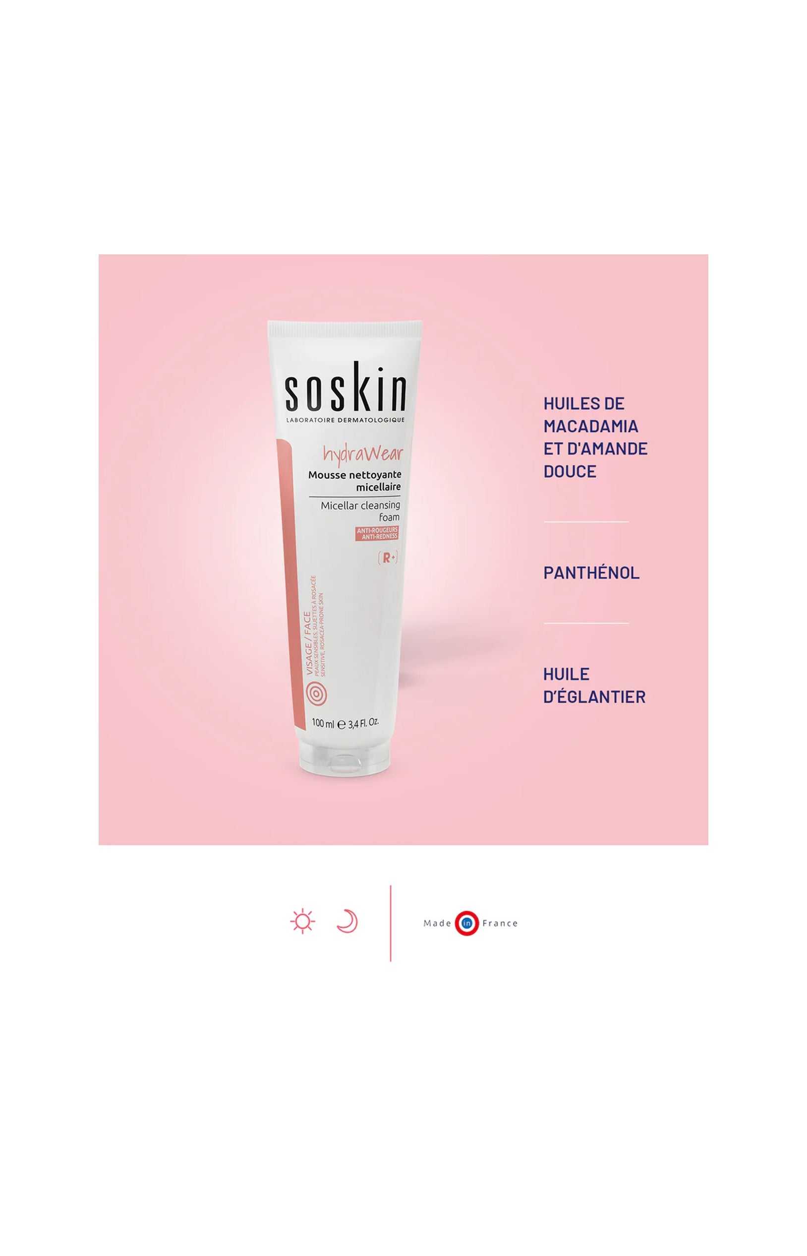 Mousse nettoyante micellaire - 100 ml