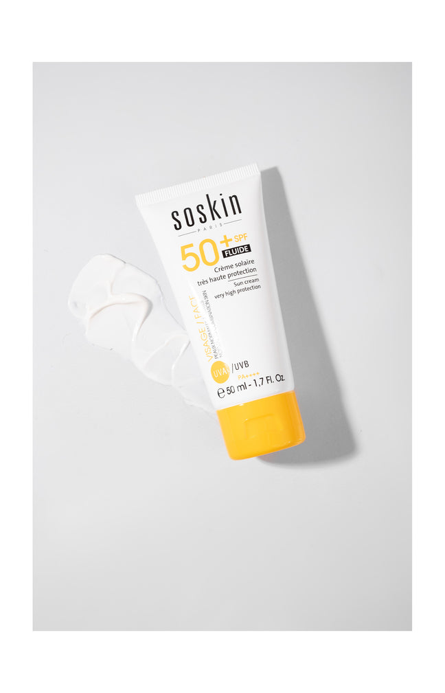 Crème solaire très haute protection fluide SPF50+ - 50 ml