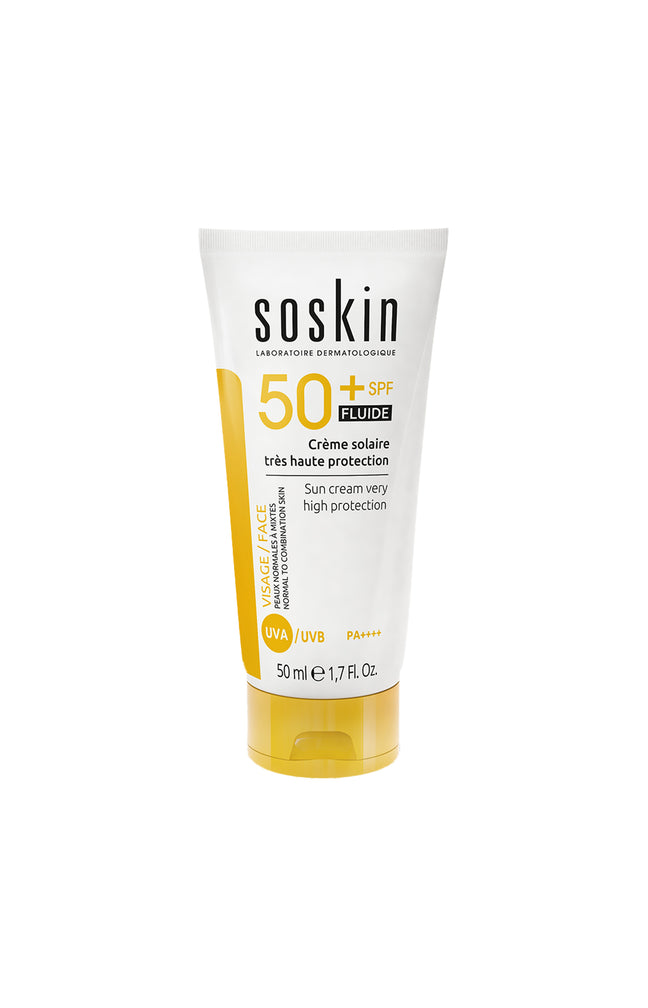 Crème solaire très haute protection fluide SPF50+ - 50 ml