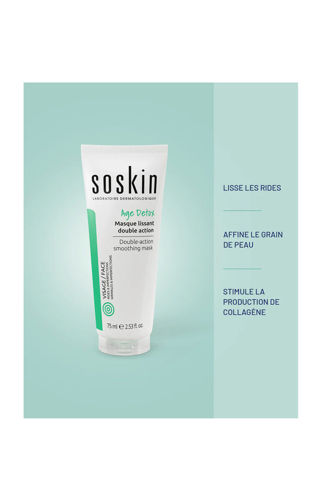 Masque lissant double action - 75 ml