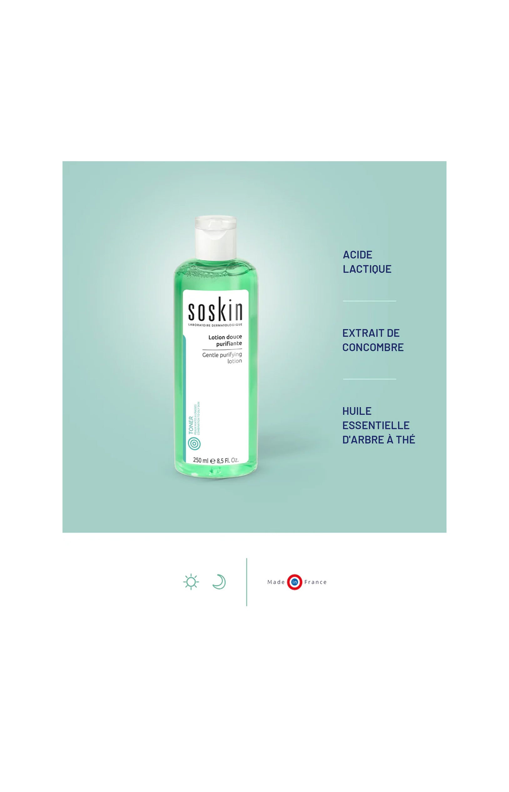 Lotion douce purifiante - 250 ml