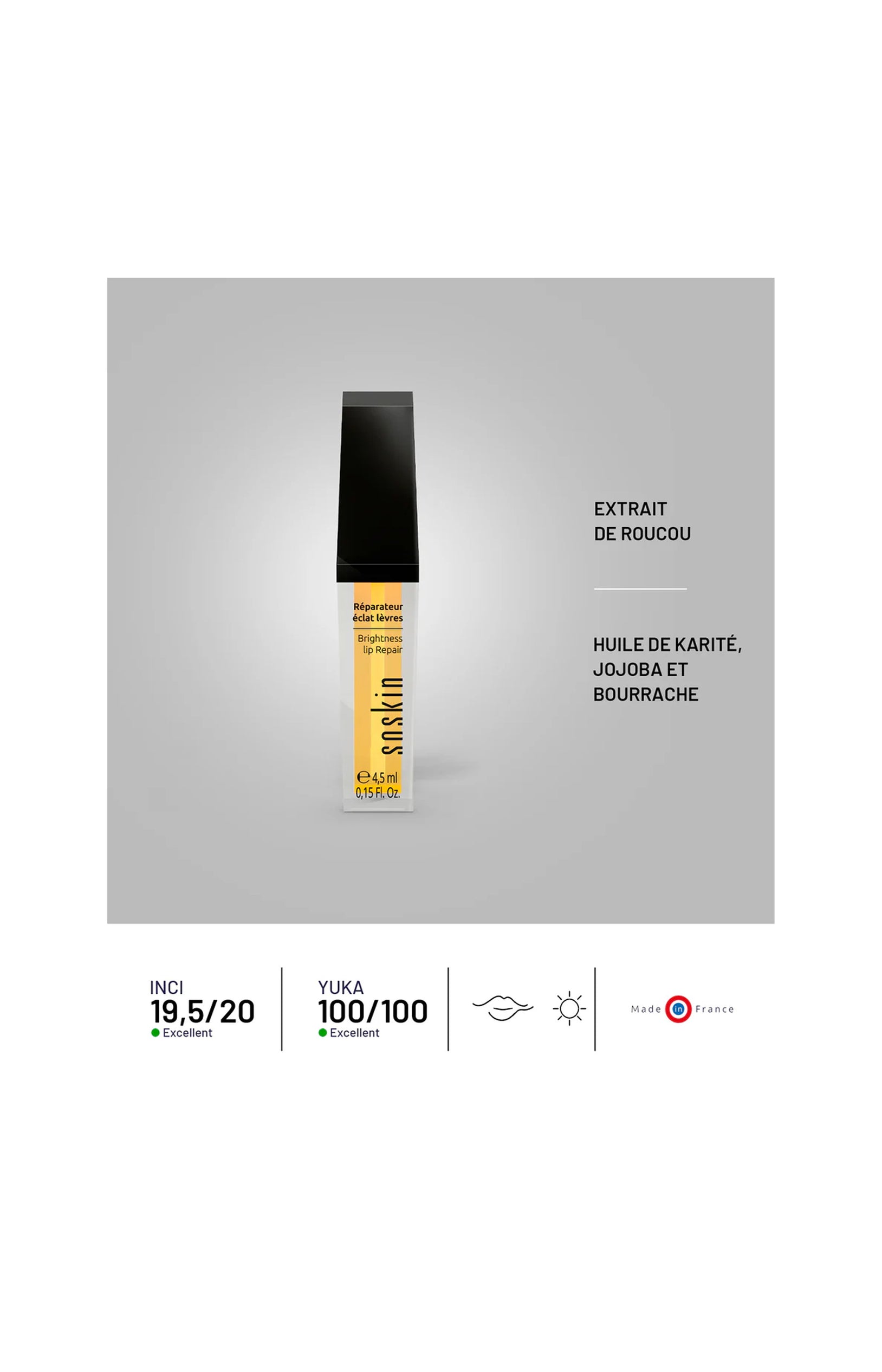 Huile à lèvres réparatrice - 4,5 ml