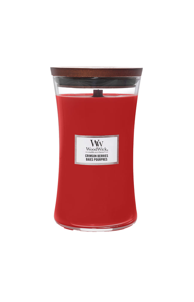 Bougie jarre - Baies pourpres - Grand modèle