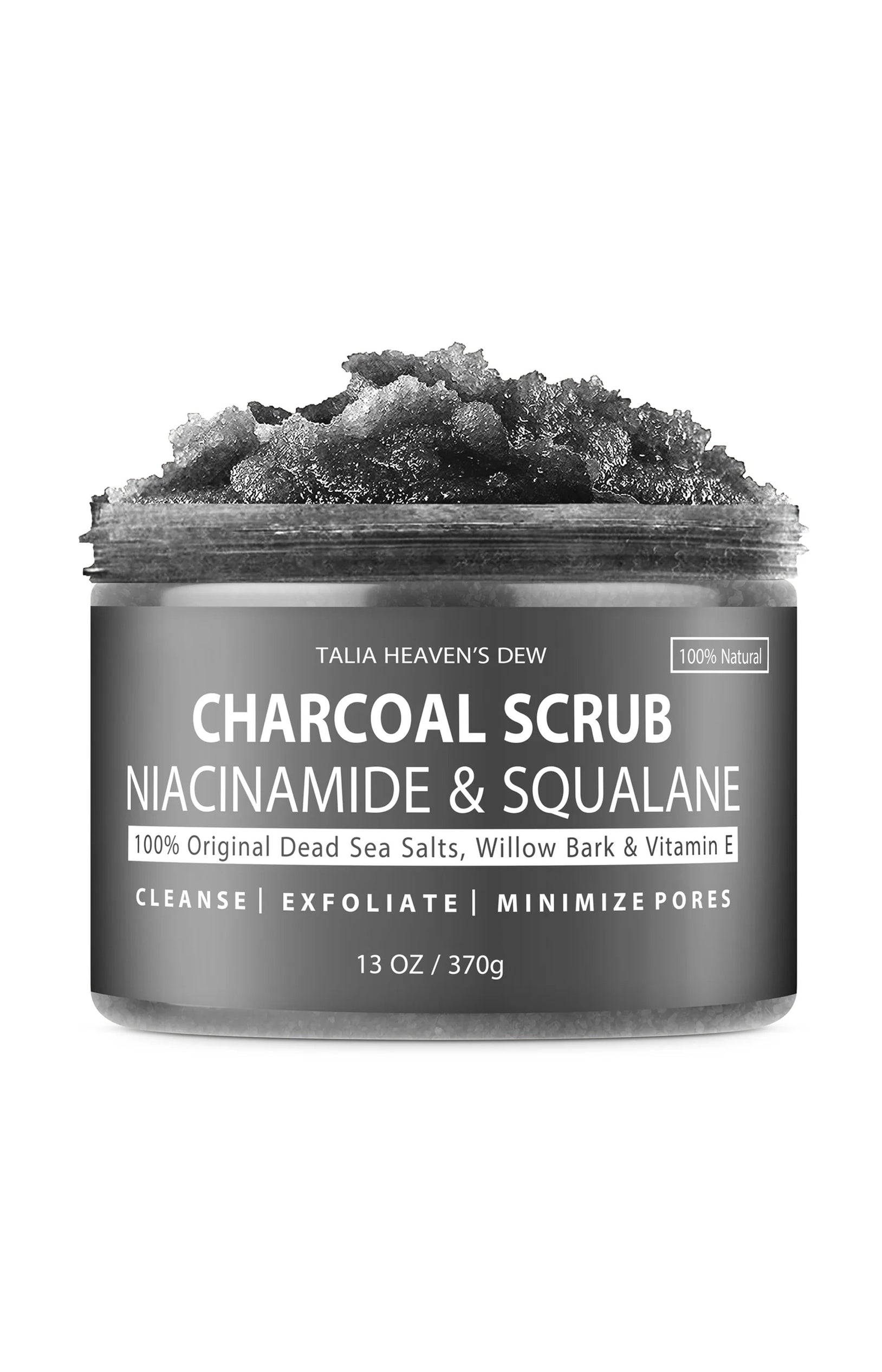 Gommage - Charbon, niacinamide & collagène - Corps