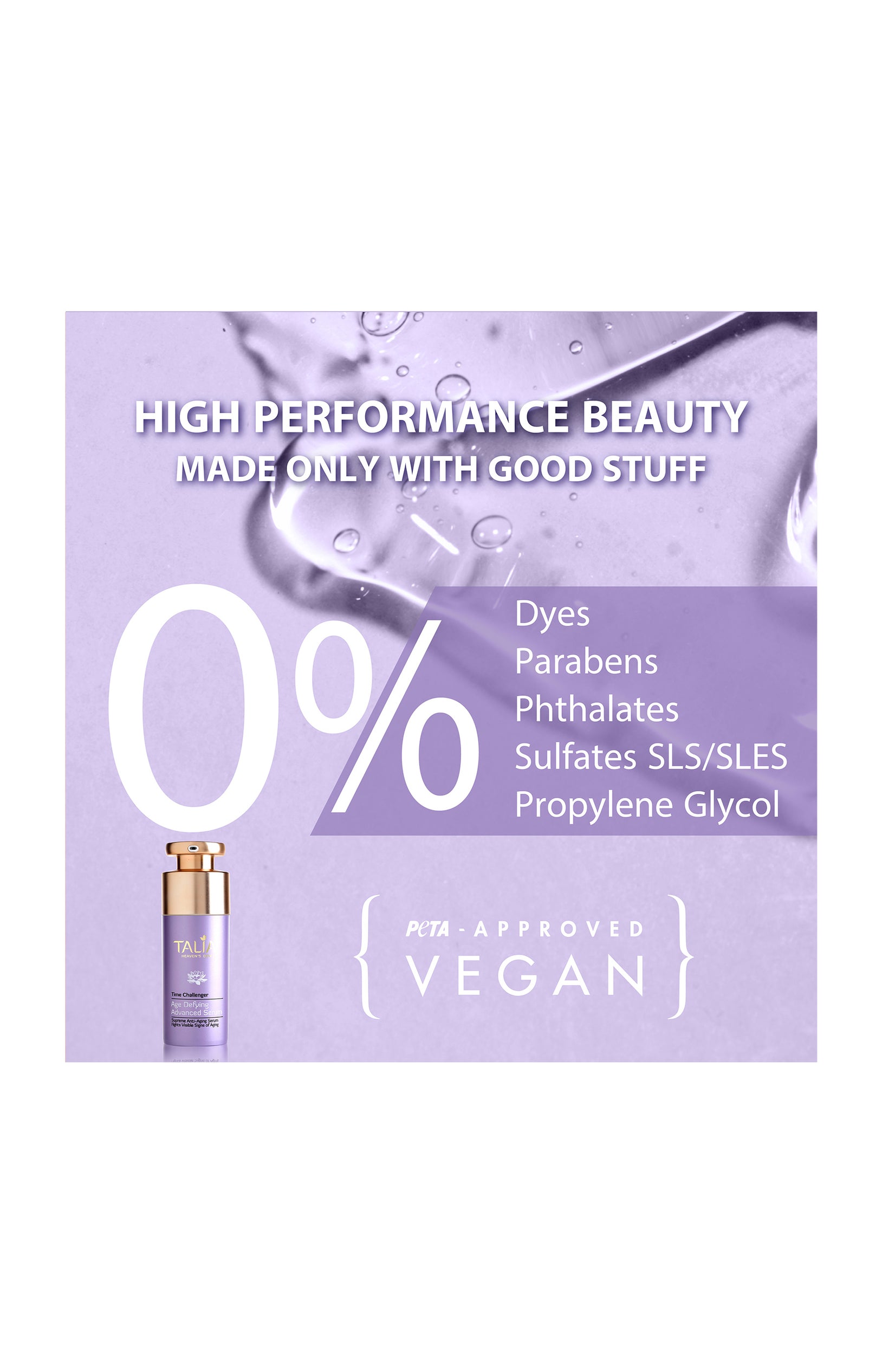 Sérum anti-âge - Acide hyaluronique - Visage - 30 ml