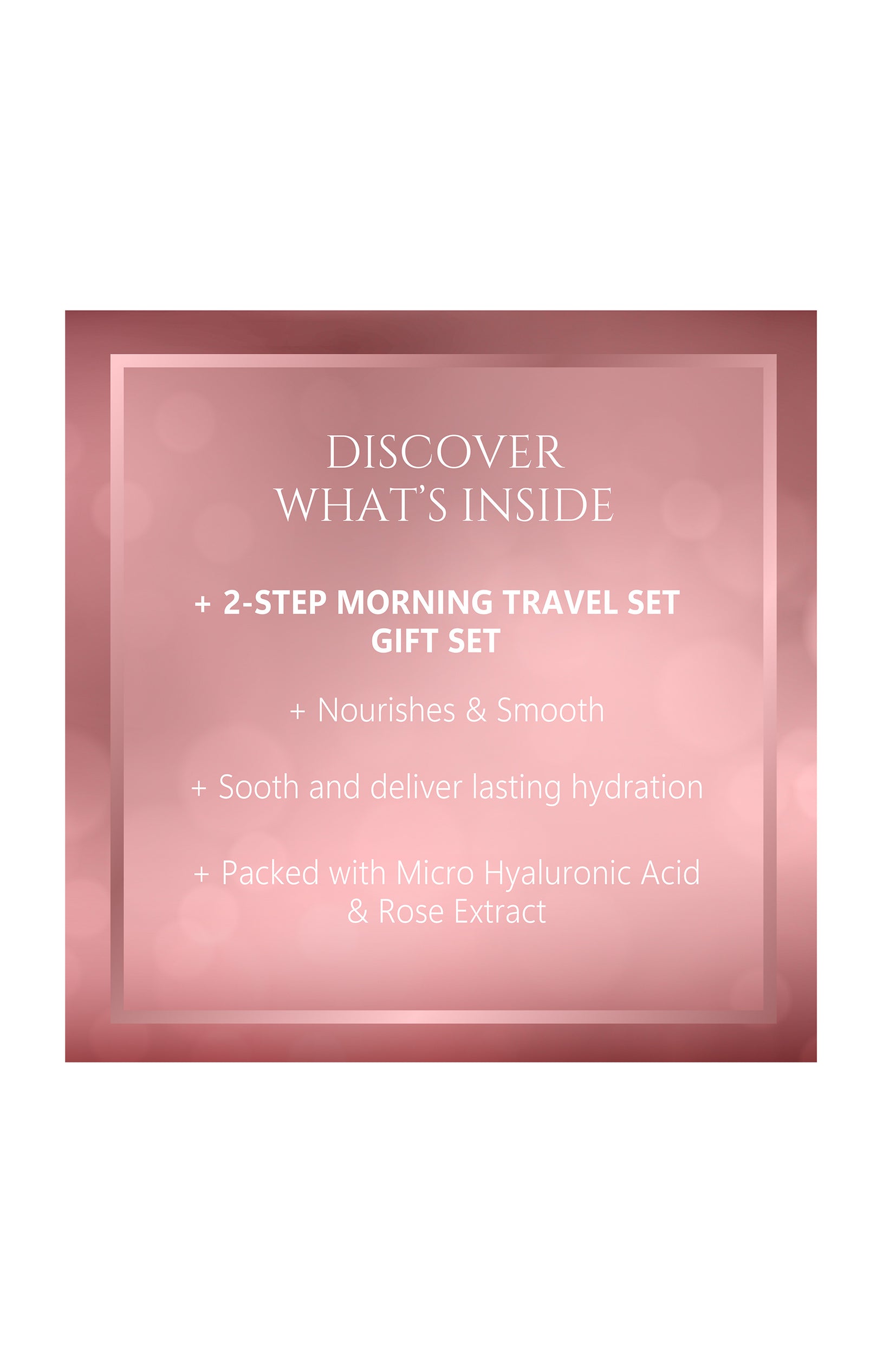 Coffret soins - Niacinamide & acide hyaluronique - Visage