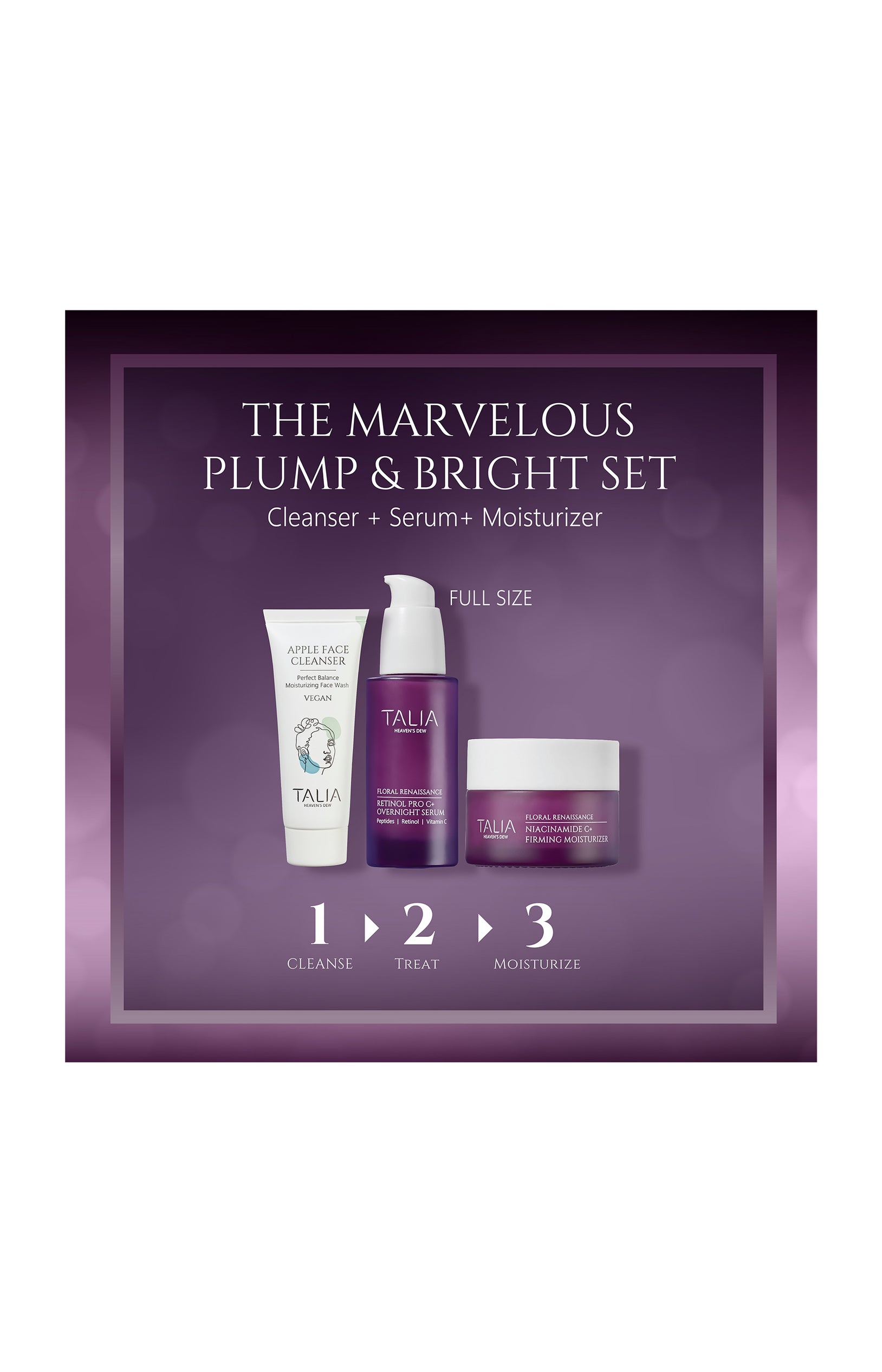 Coffret soins - Brighter Day Floral Renaissance - 3 produits