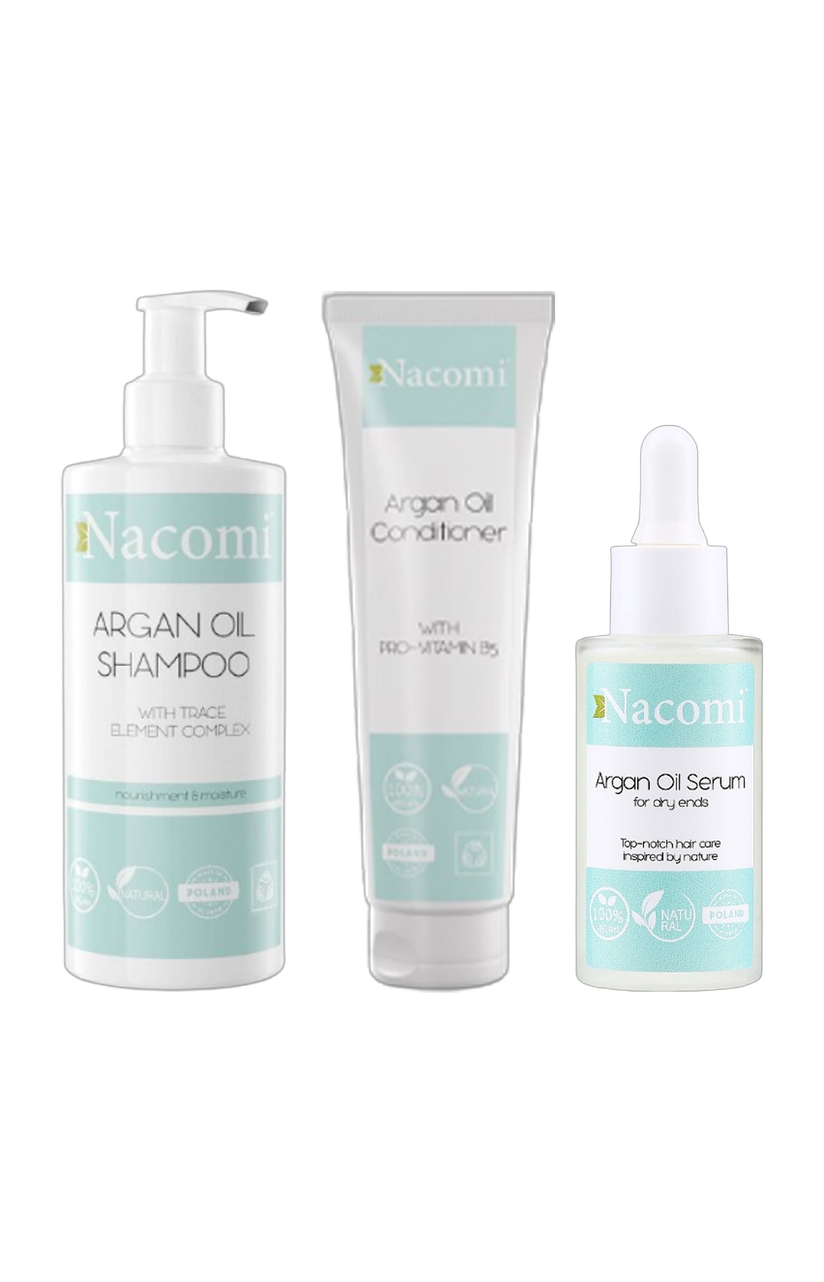 Routine à l'huile d'argan - 3 produits