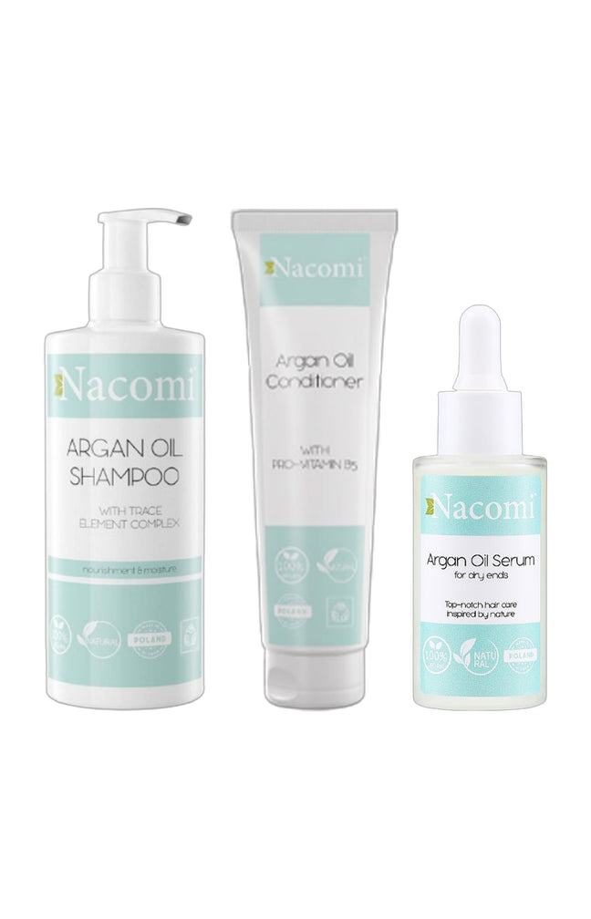 Routine à l'huile d'argan - 3 produits