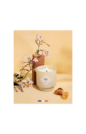 Bougie parfumée - Fleur de Thé - Bracelet Or acier inoxydable - 180 g