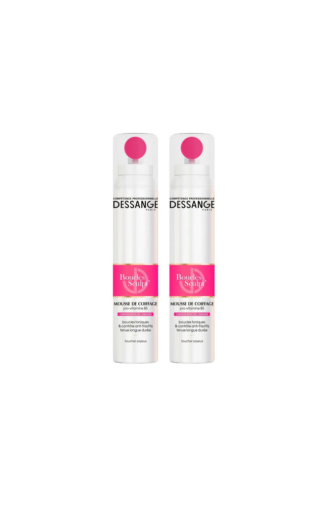2 mousses coiffantes anti-frisottis - 200 ml