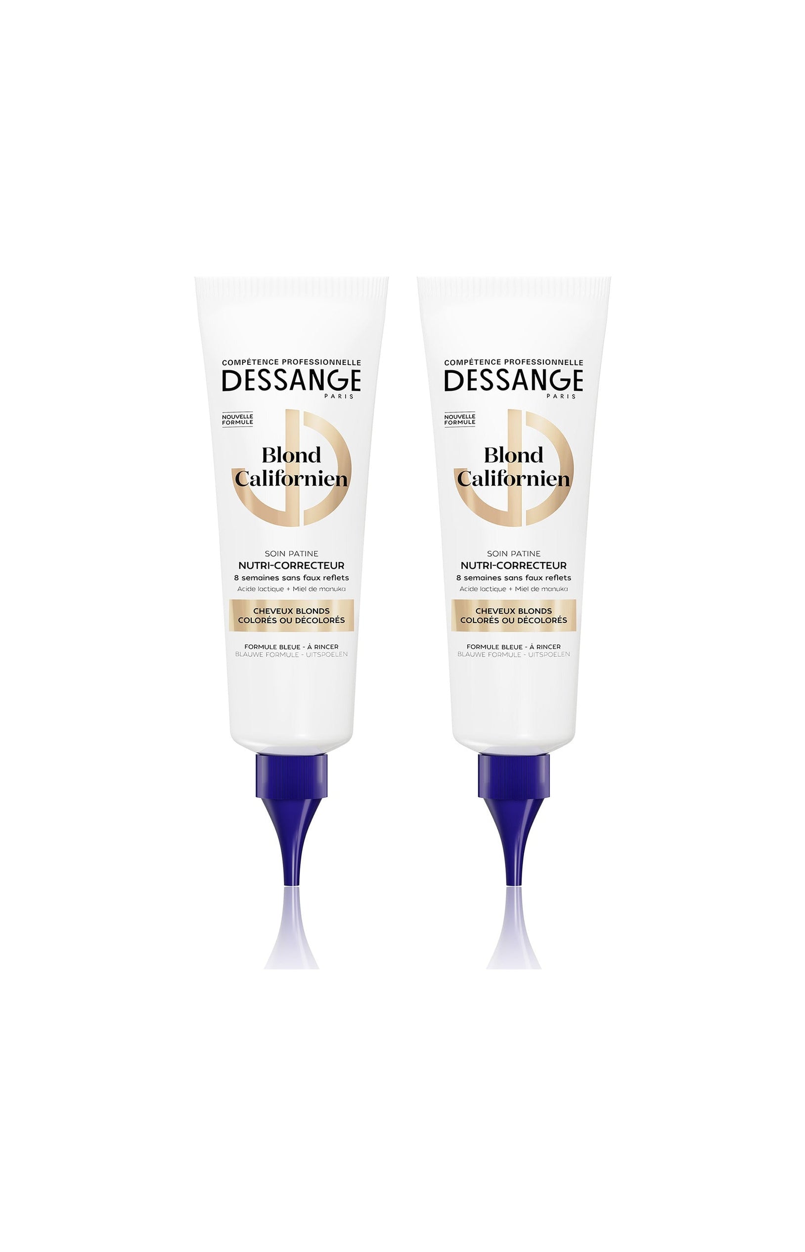 2 soins correcteurs de couleurs - Cheveux blonds & colorés - 140 ml