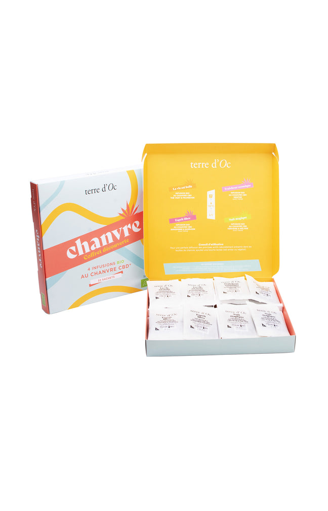 Coffret Infusions - Chanvre - 4 x 8 sachets