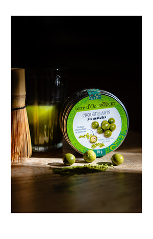 Cœurs croustillants - Matcha - 90 g