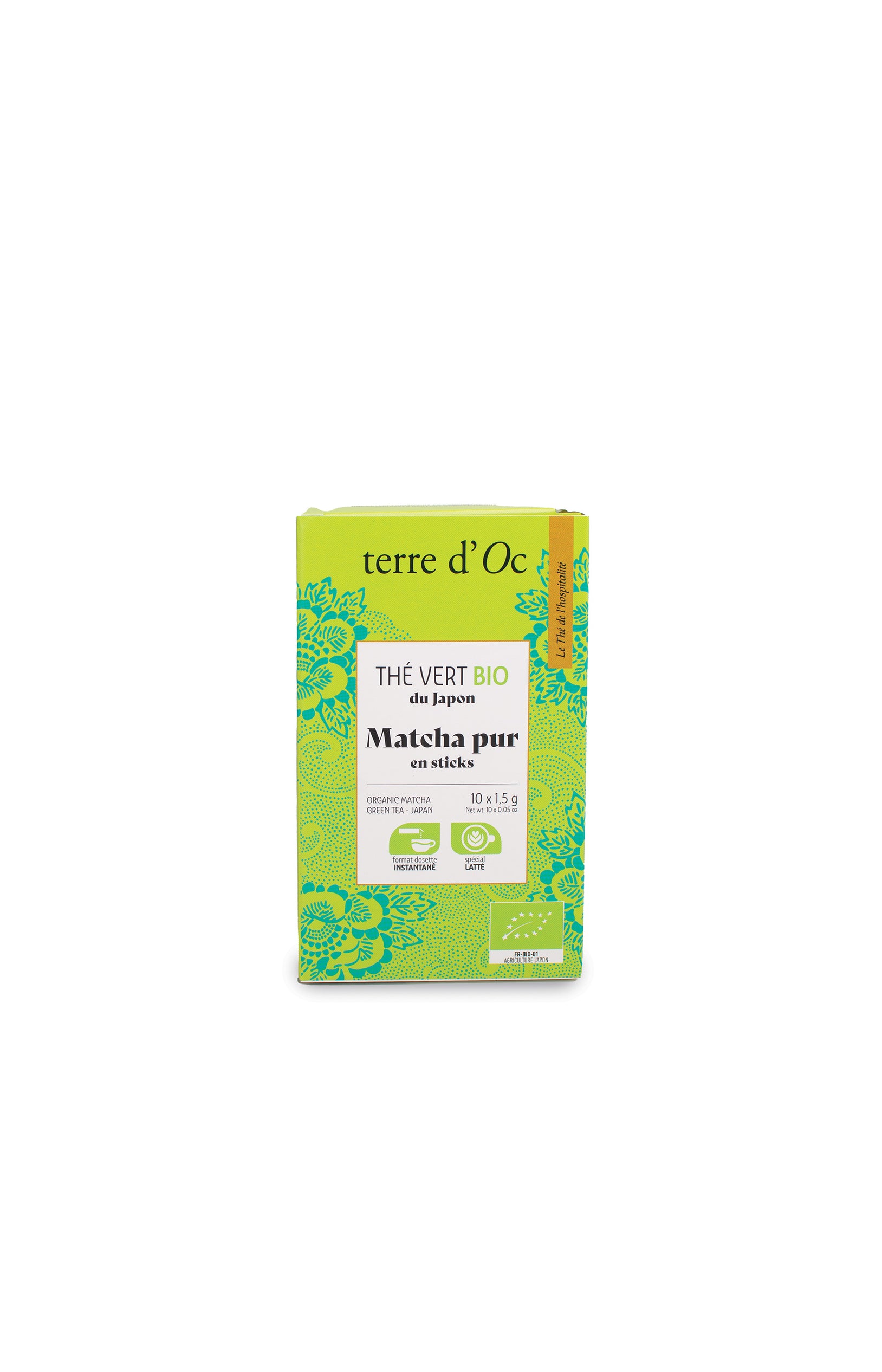 Boîte matcha Bio - 10 sticks
