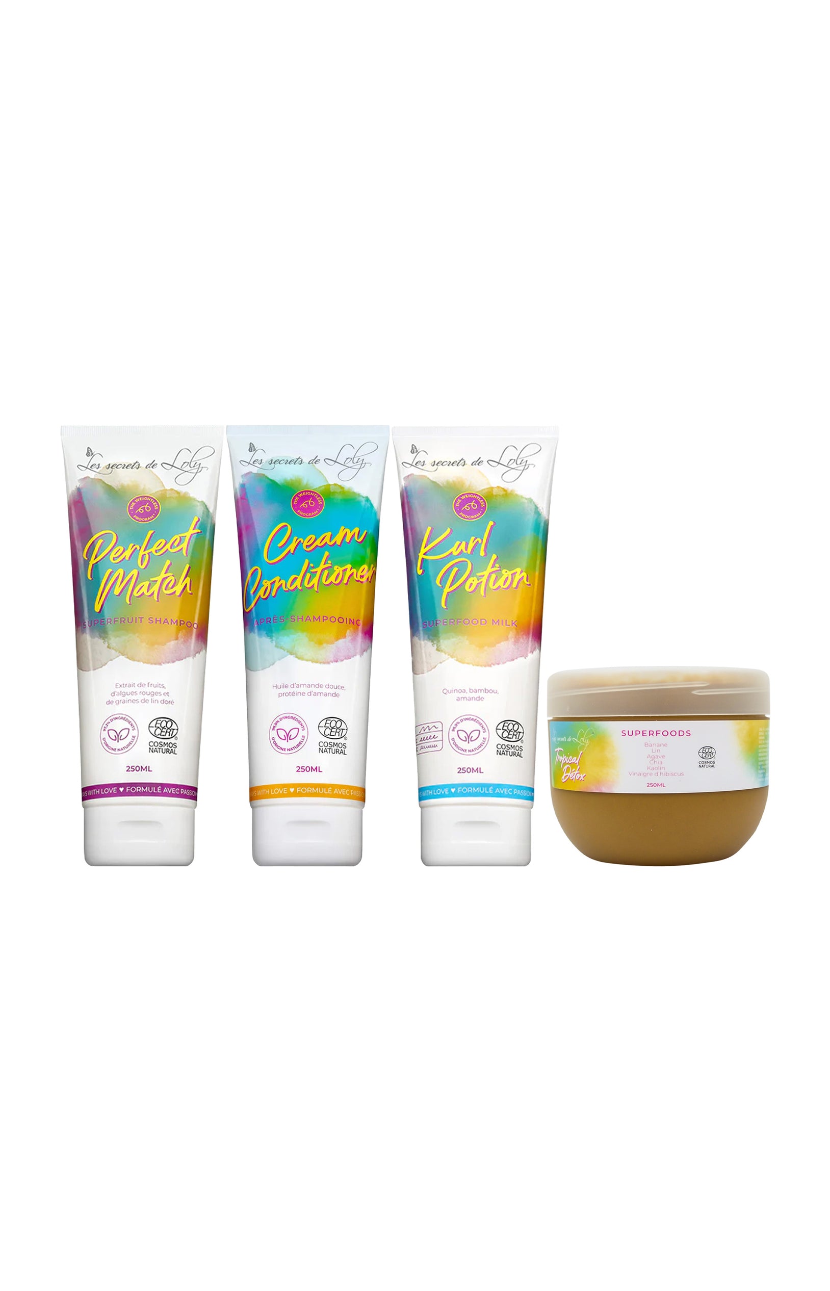 Routine soin - Cheveux ondulés - 4 produits