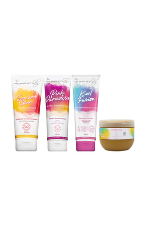 Routine cuir chevelu sensible - Cheveux bouclés - 4 produits