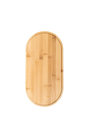 Plateau décoratif en bambou