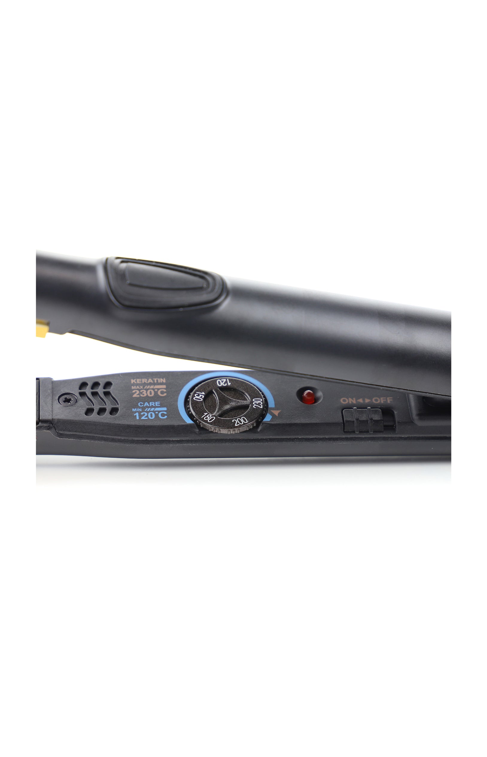 Fer à lisser professionnel Gold Styler Volume Flat - Plaques pivotantes - 65W