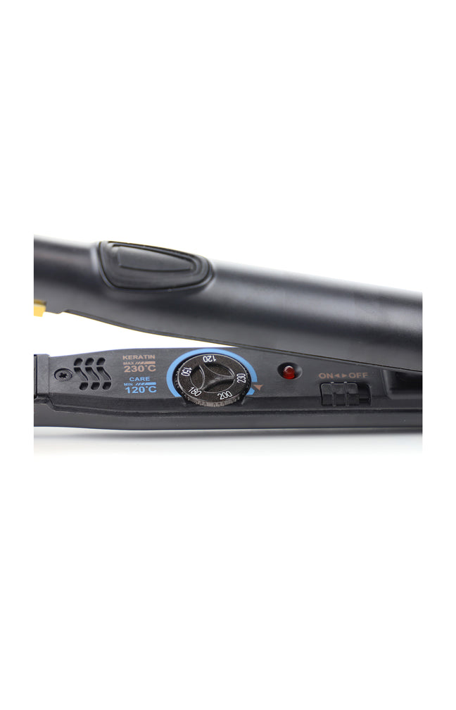 Fer à lisser professionnel Gold Styler Volume Flat - Plaques pivotantes - 65W