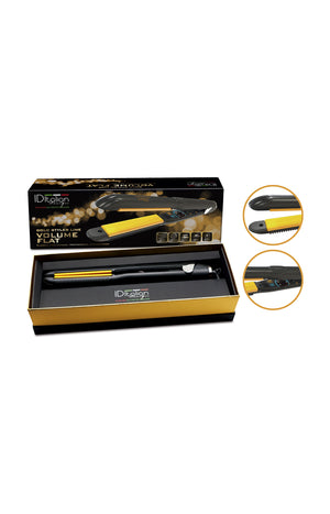 Fer à lisser professionnel Gold Styler Volume Flat - Plaques pivotantes - 65W