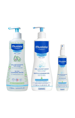 Coffret soin bébé – gel lavant, eau nettoyante & rafraîchissante