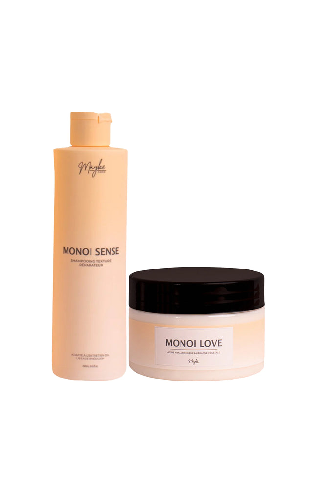 Shampooing réparateur & soin monoï – 2 x 250 ml
