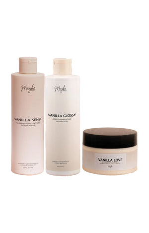 Routine réparatrice vanille - 3 produits