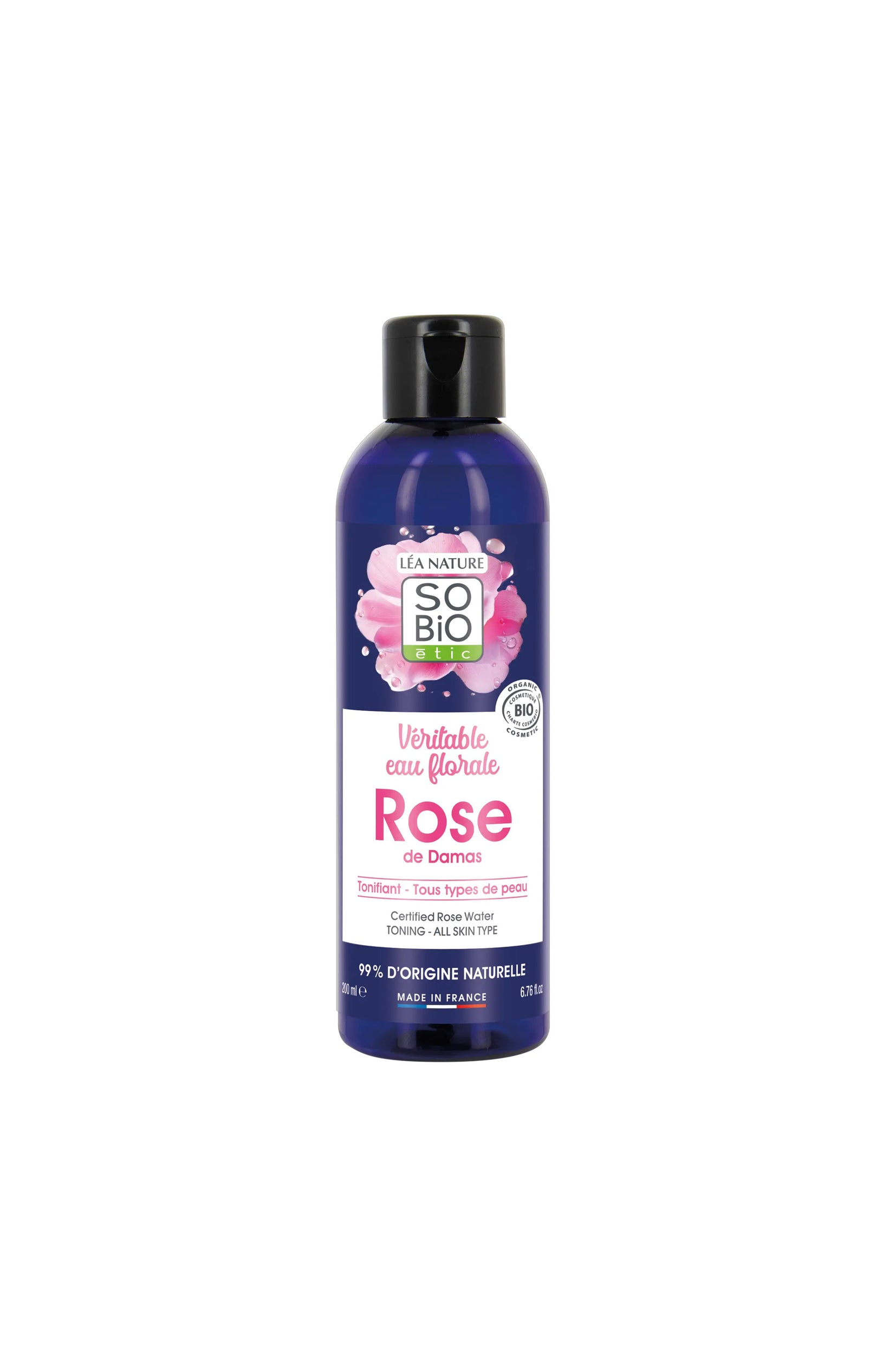 Eau tonique - Rose de Damas - 200 ml