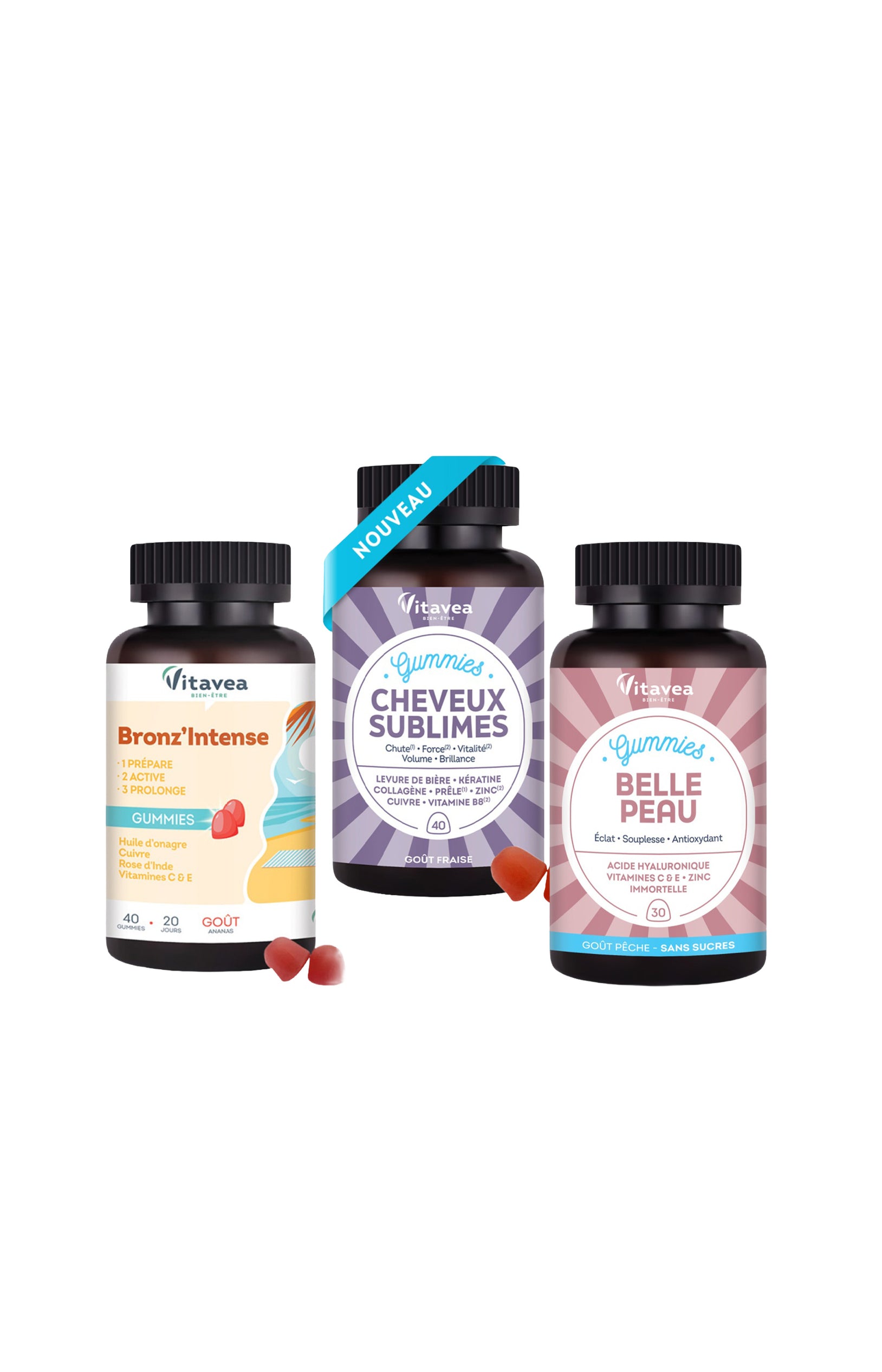Trio gummies routine bien-être
