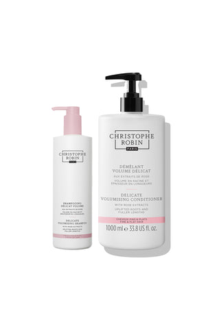 Shampoing & démêlant - Extraits de Rose - 2 produits