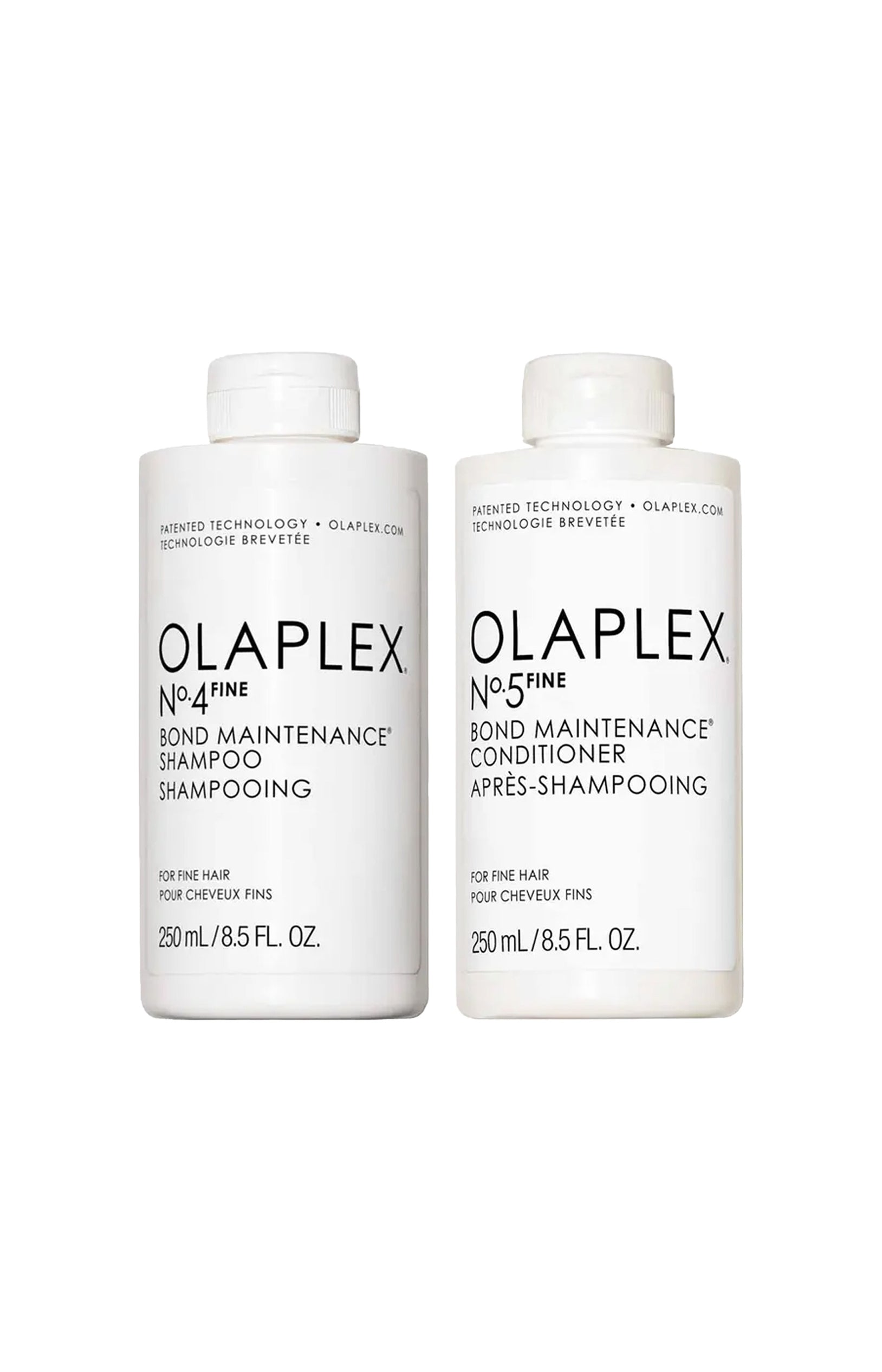 Shampoing N.4F & après shampoing N.5F - Fine Bond Maintenance - 2 x 250 ml