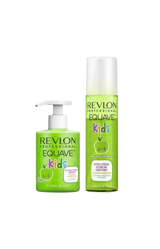 Shampoing & soin démêlants - Pomme - Enfants - 2 produits