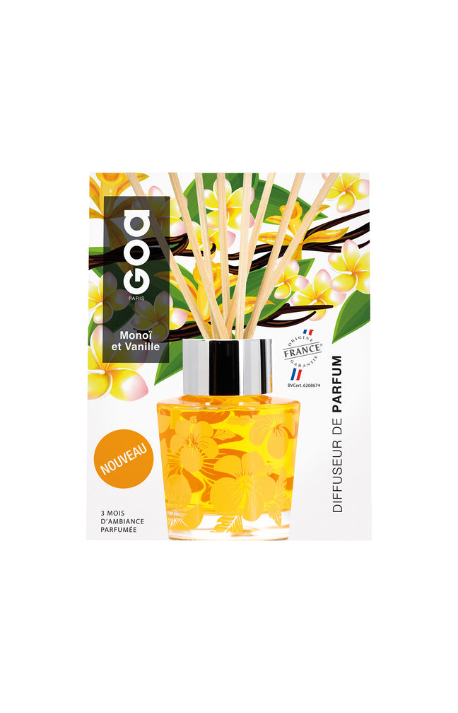 Bouquet parfumé Goatier - Monoï & Vanille - 200 ml
