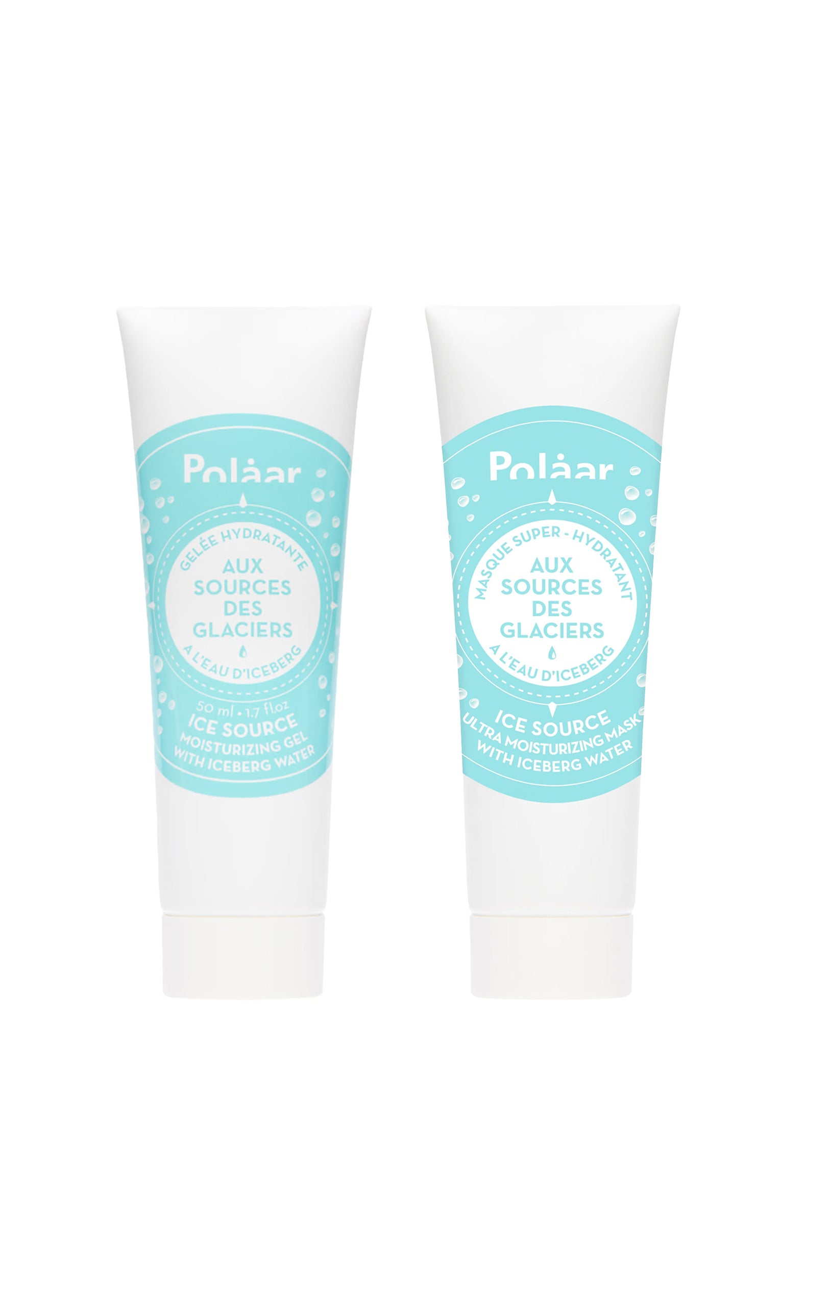 Lot de gelée et masque hydratants à l'acide hyaluronique - 2 produits