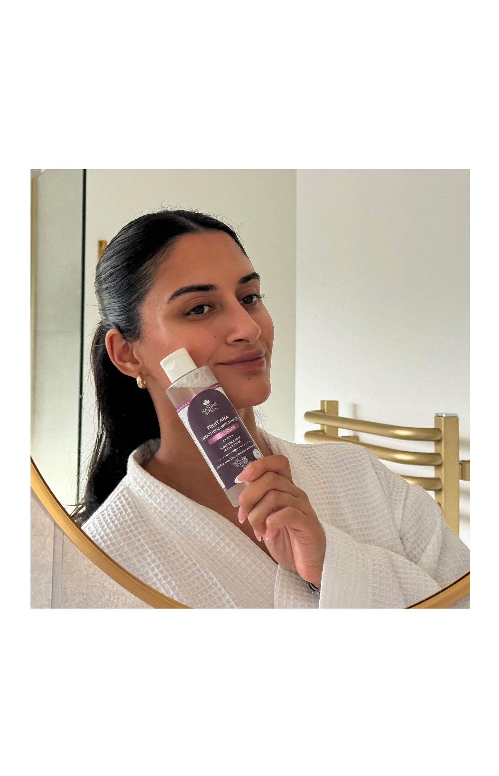 Lotion tonique exfoliante -  Hamamélis & extraits naturels d'AHA - 200 ml