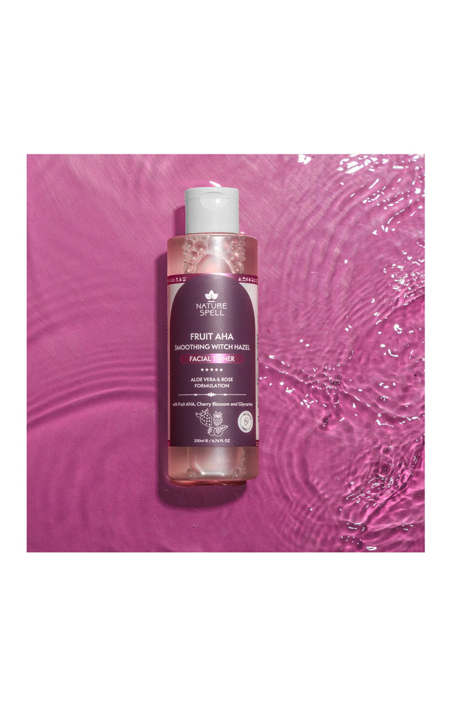 Lotion tonique exfoliante -  Hamamélis & extraits naturels d'AHA - 200 ml