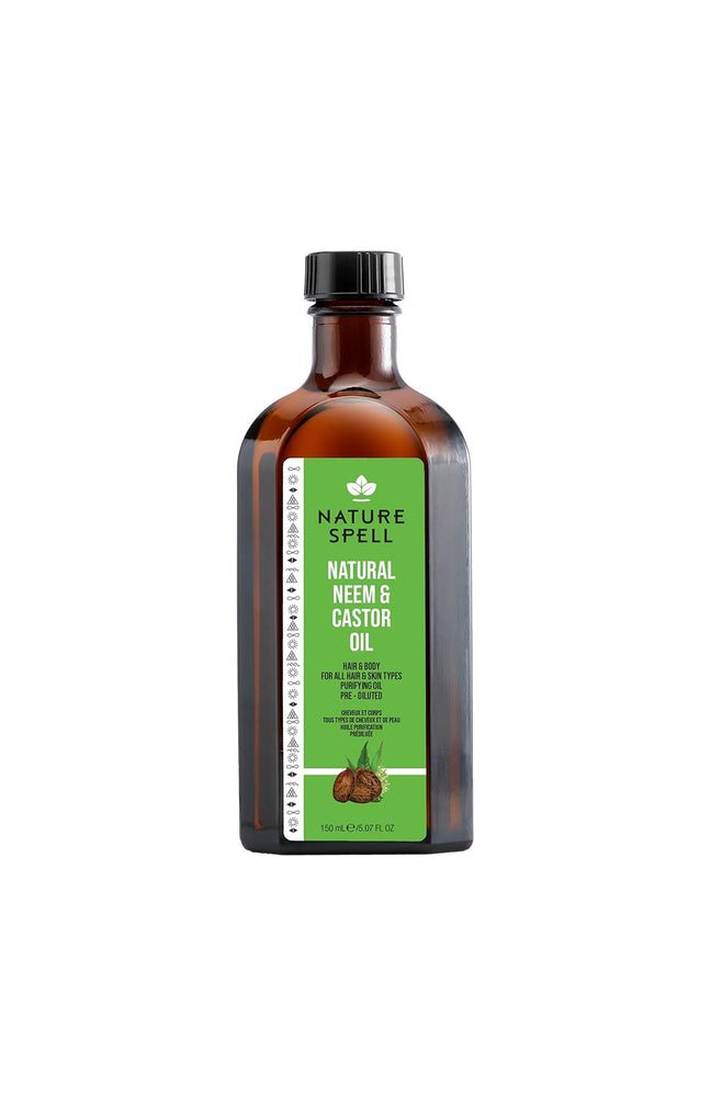 Huile nourrissante - Neem & Ricin - Peau & Cheveux – 150 ml