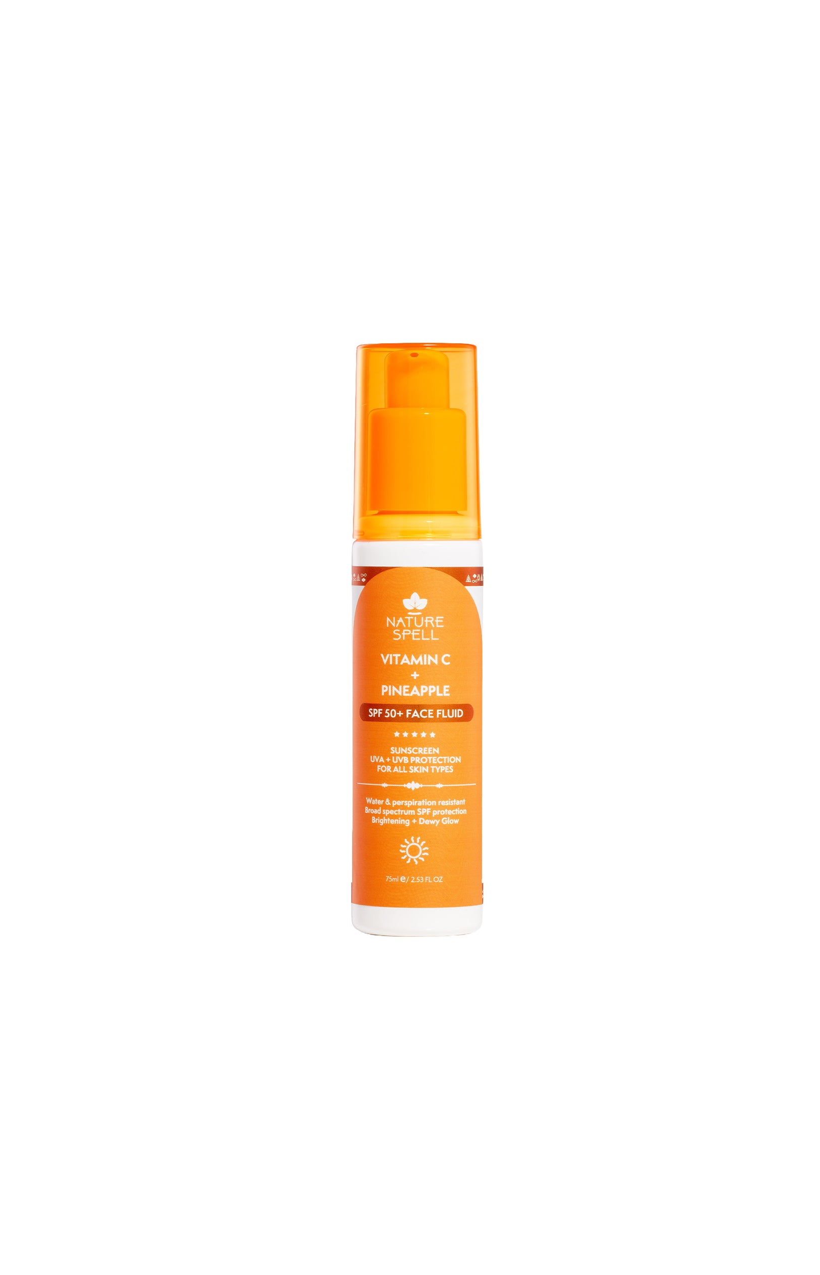 Fluide éclat -  Vitamine C & Ananas – SPF 50 - 75 ml