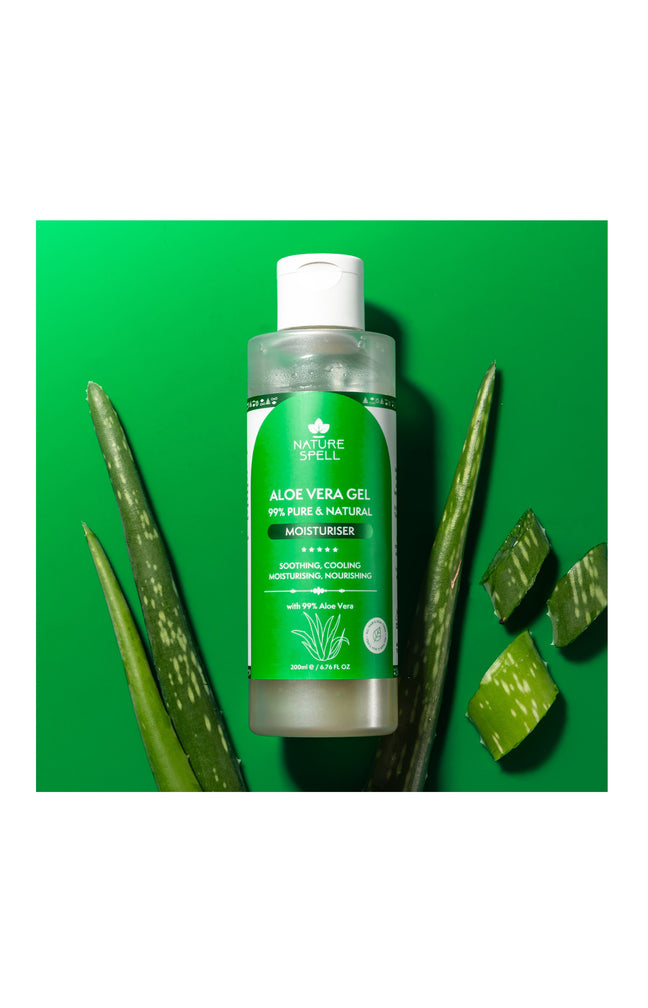 Gel aloe vera pur 99 % – Visage corps & cheveux - 200 ml