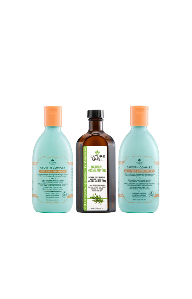 Lot activateur de pousse cheveux - Shampooing & soins - 3 unités