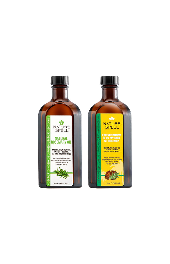 Lot stimulant cheveux - Huile & soin - 2 unités